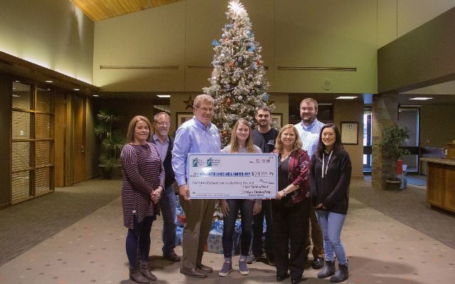 Local businesses, employees donate to IAUW