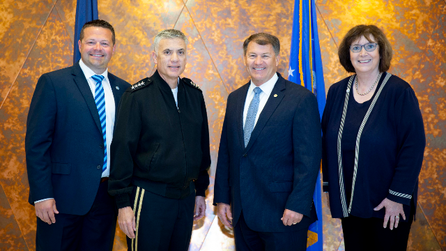 Rounds, DSU President Visit NSA and U.S. Cyber Command