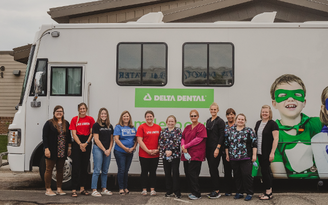 Delta Dental Mobile Program provides preventative, restorative dental care to Lake County kids