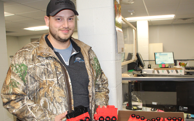 DSU faculty member donates 3D printed toys for Toys for Tots