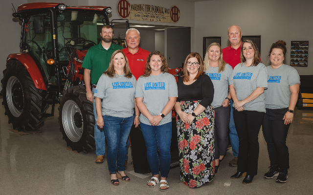Interlakes Area United Way’s WIN BIG Raffle tickets on sale for CASE IH tractor