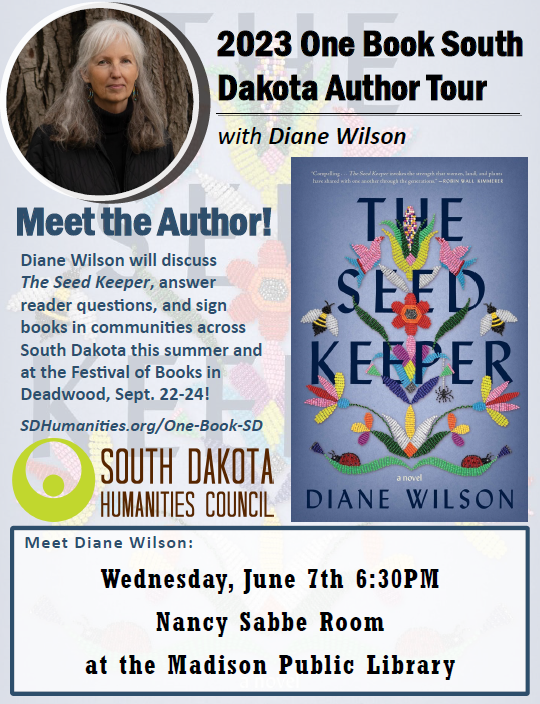 <h1 class="tribe-events-single-event-title">2023 One Book South Dakota Author Tour with Diane Wilson</h1>