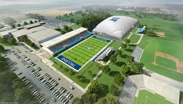 DSU receives 7 Million Dollar Donation for Indoor Practice Facility