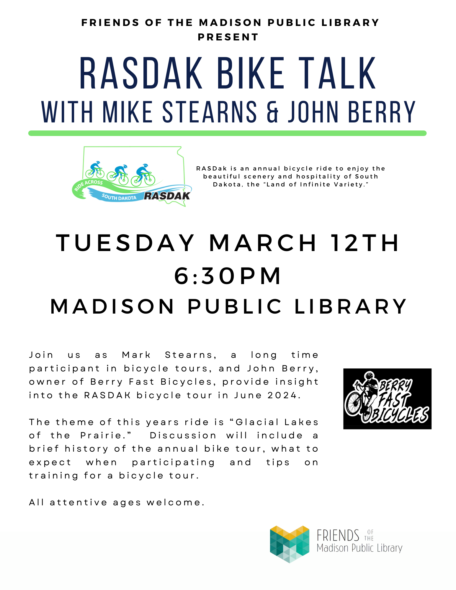 <h1 class="tribe-events-single-event-title">RASDAK Bike talk with Mike Stearns & John berry</h1>